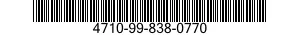 4710-99-838-0770  4710998380770 998380770