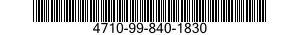 4710-99-840-1830 TUBE ASSEMBLY,METAL 4710998401830 998401830