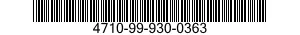 4710-99-930-0363  4710999300363 999300363