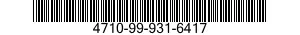4710-99-931-6417  4710999316417 999316417