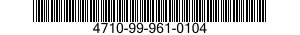 4710-99-961-0104  4710999610104 999610104