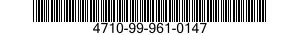 4710-99-961-0147  4710999610147 999610147