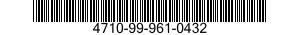 4710-99-961-0432  4710999610432 999610432