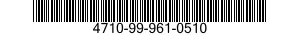 4710-99-961-0510  4710999610510 999610510