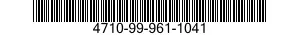 4710-99-961-1041  4710999611041 999611041