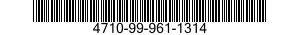 4710-99-961-1314  4710999611314 999611314