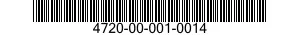 4720-00-001-0014 HOSE ASSEMBLY,NONMETALLIC 4720000010014 000010014