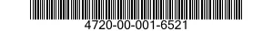 4720-00-001-6521 HOSE ASSEMBLY,NONMETALLIC 4720000016521 000016521