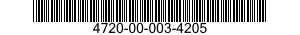 4720-00-003-4205  4720000034205 000034205