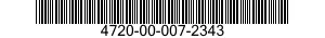 4720-00-007-2343  4720000072343 000072343