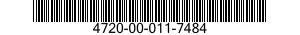 4720-00-011-7484 HOSE ASSEMBLY,NONMETALLIC 4720000117484 000117484