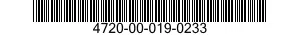 4720-00-019-0233  4720000190233 000190233
