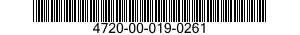 4720-00-019-0261  4720000190261 000190261