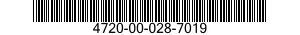 4720-00-028-7019  4720000287019 000287019