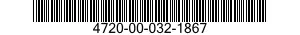 4720-00-032-1867  4720000321867 000321867