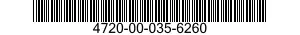 4720-00-035-6260  4720000356260 000356260