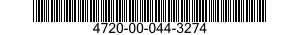 4720-00-044-3274  4720000443274 000443274