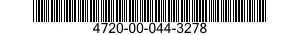 4720-00-044-3278  4720000443278 000443278