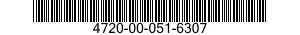 4720-00-051-6307  4720000516307 000516307