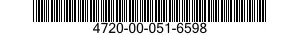 4720-00-051-6598  4720000516598 000516598