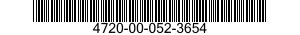 4720-00-052-3654  4720000523654 000523654