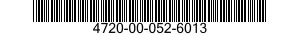 4720-00-052-6013  4720000526013 000526013