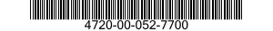 4720-00-052-7700  4720000527700 000527700