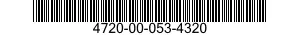 4720-00-053-4320  4720000534320 000534320