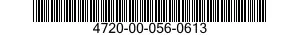 4720-00-056-0613  4720000560613 000560613