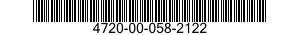4720-00-058-2122  4720000582122 000582122