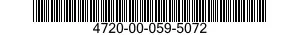 4720-00-059-5072 HOSE ASSEMBLY,NONMETALLIC 4720000595072 000595072