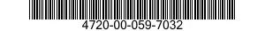 4720-00-059-7032  4720000597032 000597032