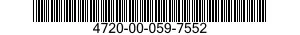 4720-00-059-7552  4720000597552 000597552
