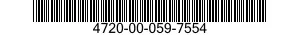 4720-00-059-7554 HOSE ASSEMBLY,NONMETALLIC 4720000597554 000597554