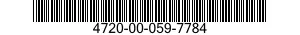 4720-00-059-7784  4720000597784 000597784