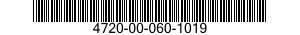 4720-00-060-1019  4720000601019 000601019