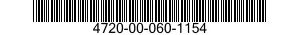 4720-00-060-1154  4720000601154 000601154