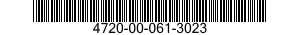 4720-00-061-3023  4720000613023 000613023