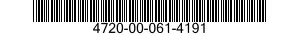 4720-00-061-4191  4720000614191 000614191