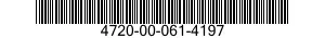 4720-00-061-4197  4720000614197 000614197