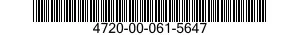 4720-00-061-5647  4720000615647 000615647