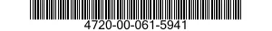 4720-00-061-5941  4720000615941 000615941