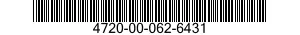 4720-00-062-6431  4720000626431 000626431