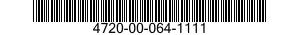 4720-00-064-1111  4720000641111 000641111