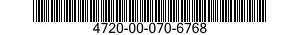 4720-00-070-6768  4720000706768 000706768