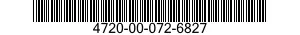 4720-00-072-6827  4720000726827 000726827