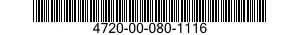 4720-00-080-1116  4720000801116 000801116