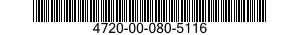 4720-00-080-5116  4720000805116 000805116