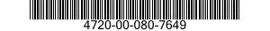 4720-00-080-7649  4720000807649 000807649