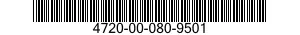 4720-00-080-9501 HOSE ASSEMBLY,NONMETALLIC 4720000809501 000809501